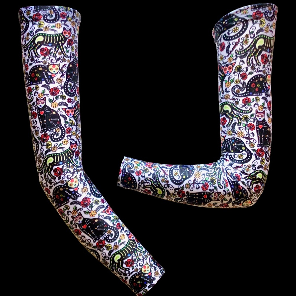 Printed Arm Sleeves /Arm Warmers /Sun Sleeves
